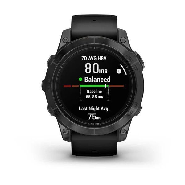 Garmin Epix Pro (Gen 2) - Standard Edition 47mm Smartwatch - Slate Gray with Black Strap