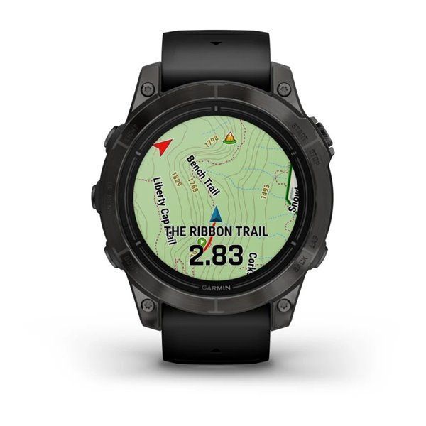 Garmin Epix Pro (Gen 2) - Standard Edition 47mm Smartwatch - Slate Gray with Black Strap