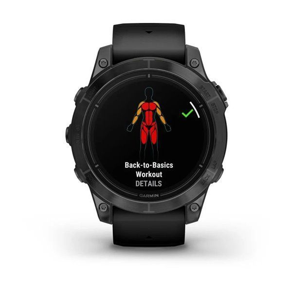 Garmin Epix Pro (Gen 2) - Standard Edition 47mm Smartwatch - Slate Gray with Black Strap