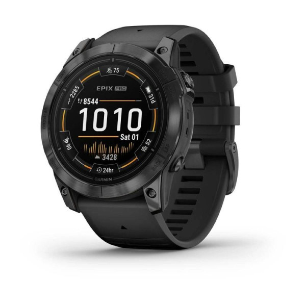 Garmin Epix Pro (Gen 2) - Standard Edition 51mm Smartwatch - Slate Gray with Black Strap