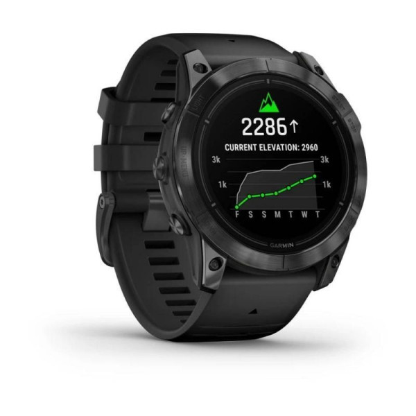 Garmin Epix Pro (Gen 2) - Standard Edition 51mm Smartwatch - Slate Gray with Black Strap