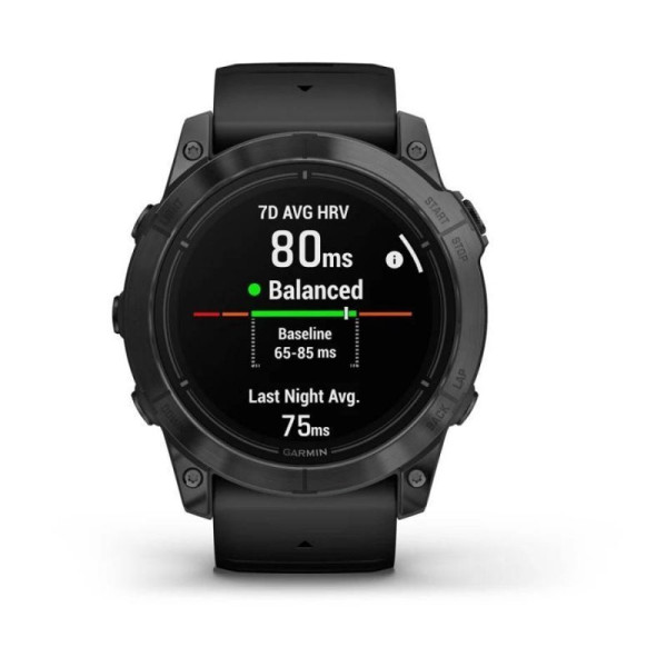 Garmin Epix Pro (Gen 2) - Standard Edition 51mm Smartwatch - Slate Gray with Black Strap