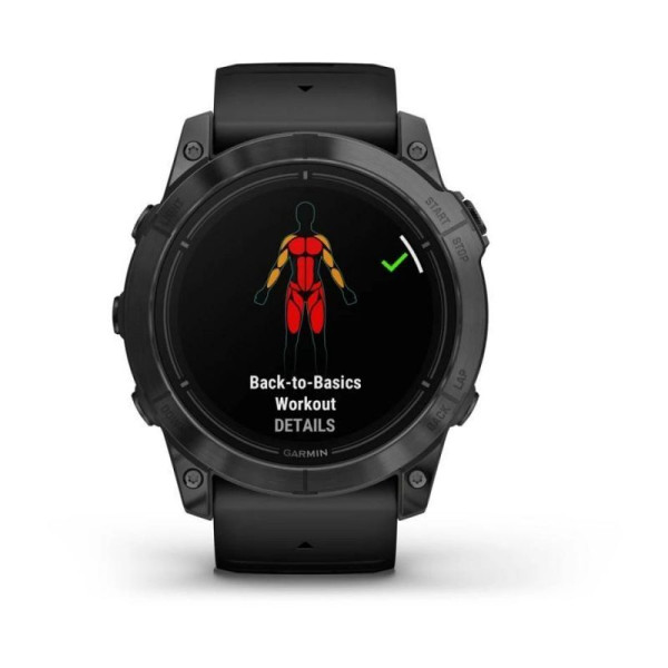 Garmin Epix Pro (Gen 2) - Standard Edition 51mm Smartwatch - Slate Gray with Black Strap