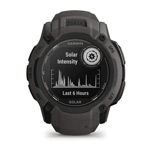 Смарт-годинник Garmin Instinct 2X Solar графітовий