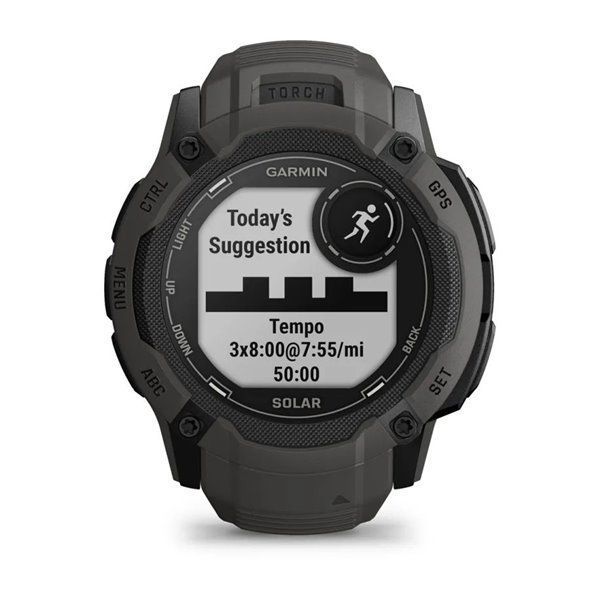 Смарт-годинник Garmin Instinct 2X Solar графітовий