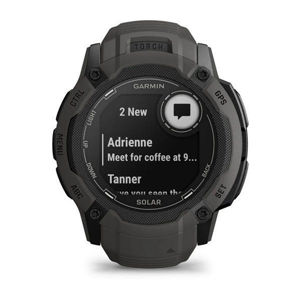 Смарт-годинник Garmin Instinct 2X Solar графітовий