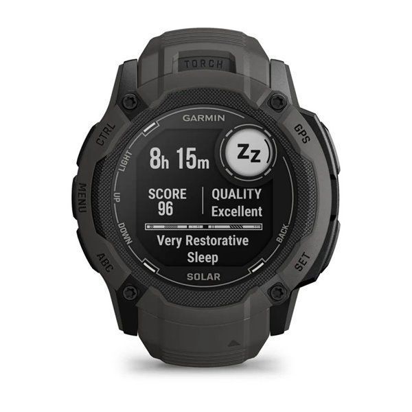 Смарт-годинник Garmin Instinct 2X Solar графітовий