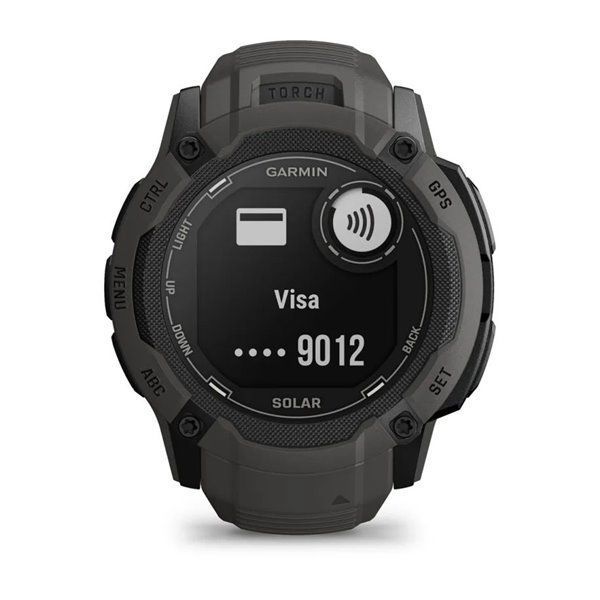 Смарт-годинник Garmin Instinct 2X Solar графітовий