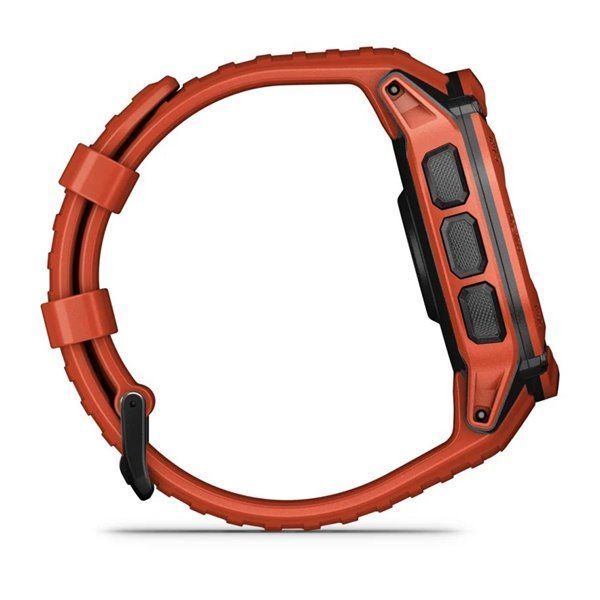 Смарт-годинник Garmin Instinct 2X Solar полум'яно-червоний