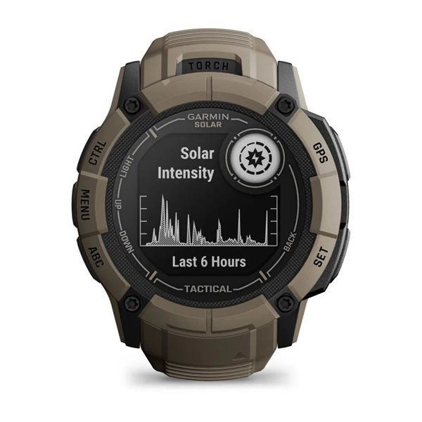 Смарт-часы Garmin Instinct 2X Solar Tactical цвета койот