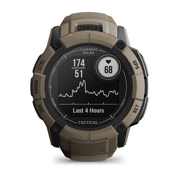 Смарт-часы Garmin Instinct 2X Solar Tactical цвета койот
