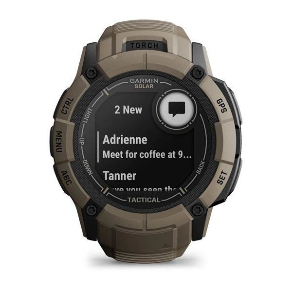 Смарт-часы Garmin Instinct 2X Solar Tactical цвета койот