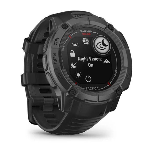 Смарт-годинник Garmin Instinct 2X Solar Tactical чорний