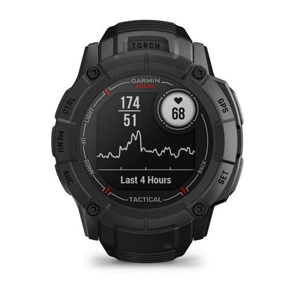 Смарт-годинник Garmin Instinct 2X Solar Tactical чорний