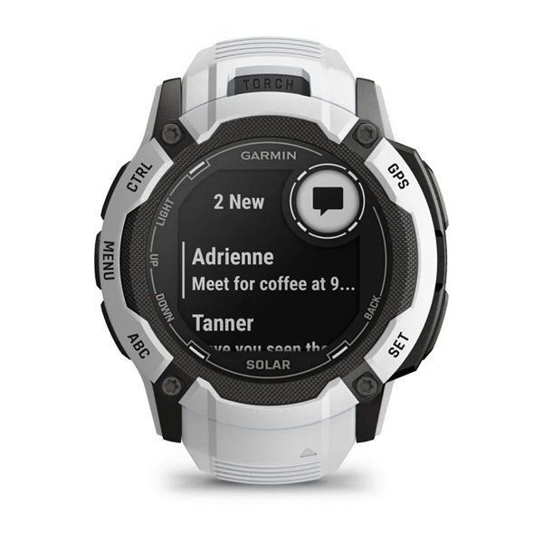 Смарт-годинник Garmin Instinct 2X Solar білі