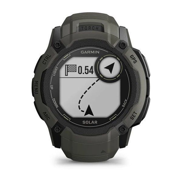 Смарт-годинник Garmin Instinct 2X Solar кольору моху