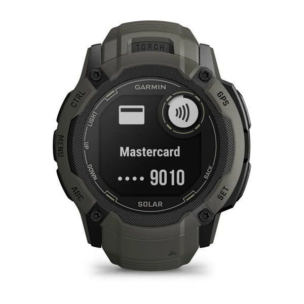 Смарт-годинник Garmin Instinct 2X Solar кольору моху