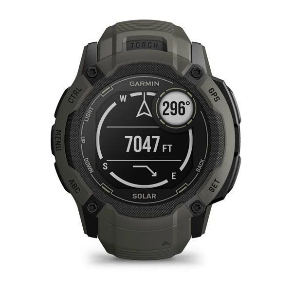 Смарт-годинник Garmin Instinct 2X Solar кольору моху