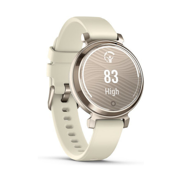 Смарт-часы Garmin Lily 2, кремовое золото, силиконовый ремешок кокосового цвета