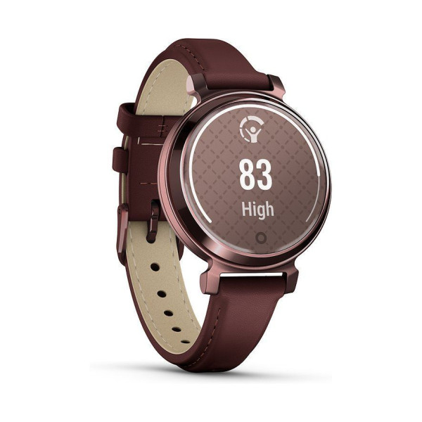Смарт-часы Garmin Lily 2 Classic, темная бронза, кожаный ремешок цвета шелковицы