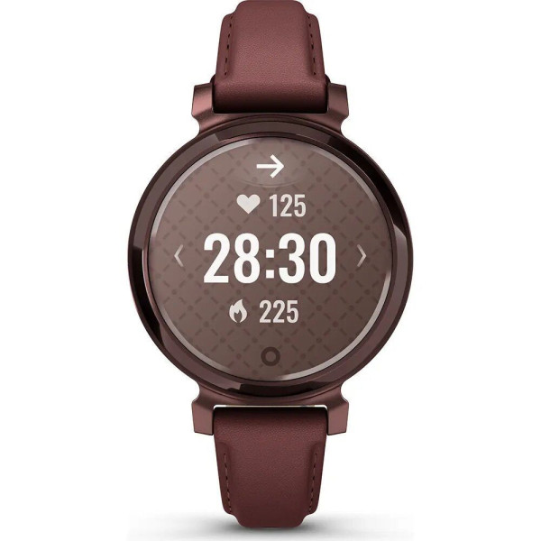 Смарт-часы Garmin Lily 2 Classic, темная бронза, кожаный ремешок цвета шелковицы