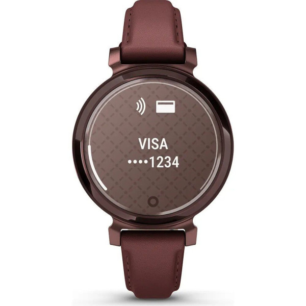 Смарт-часы Garmin Lily 2 Classic, темная бронза, кожаный ремешок цвета шелковицы
