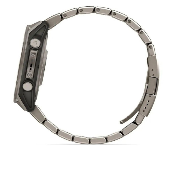 Смарт-часы Garmin Fenix 8 – 47 мм, AMOLED Sapphire, титановые с титановым браслетом