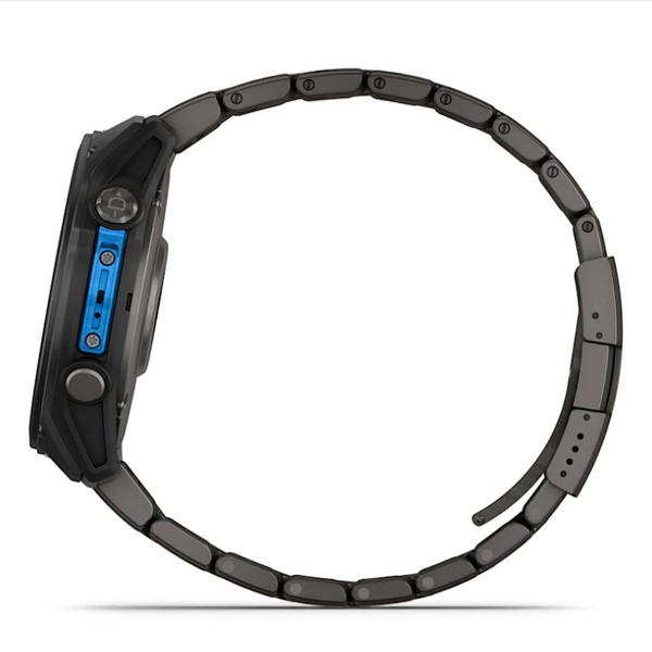 Garmin D2 Mach 2 (51mm) Carbon Gray DLC Titanium Smartwatch with Ventilated Titanium Bracelet