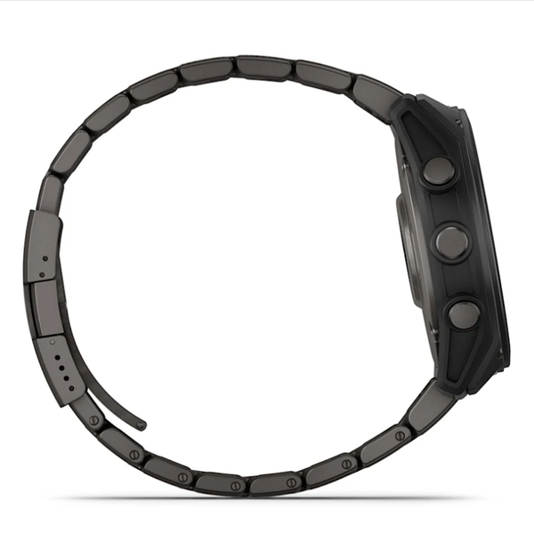 Garmin D2 Mach 2 (51mm) Carbon Gray DLC Titanium Smartwatch with Ventilated Titanium Bracelet