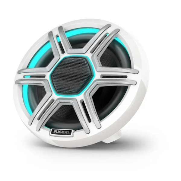 Fusion Apollo 6.5" Marine LED Speakers with Sport White Grilles