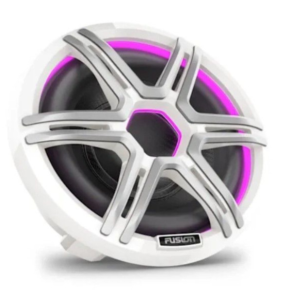 Fusion Apollo 12" Marine LED Speakers with Sport White Grilles