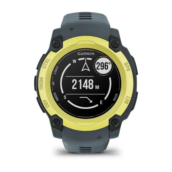 Смарт-годинник Garmin Instinct E (40 мм), колір лайм / сутінковий