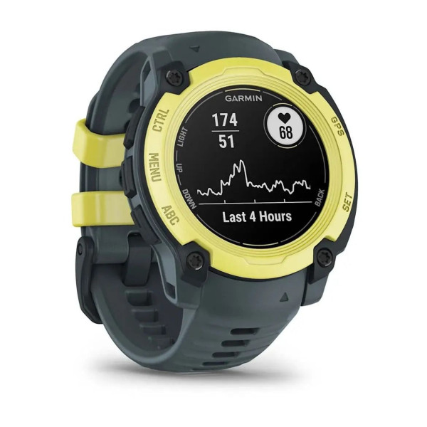 Смарт-годинник Garmin Instinct E (40 мм), колір лайм / сутінковий