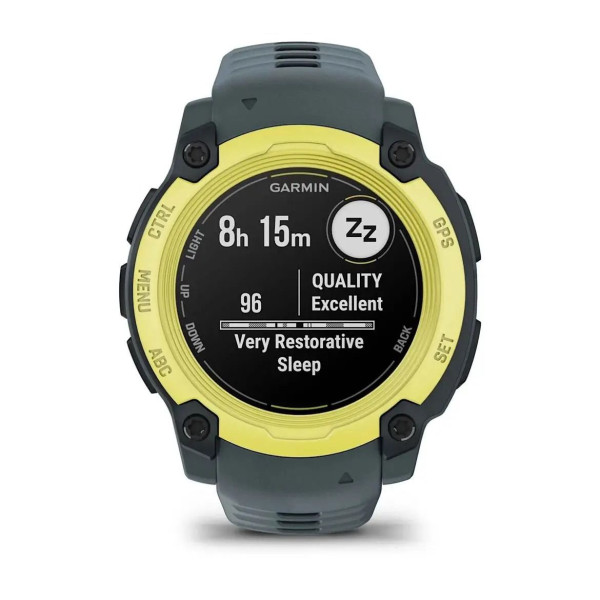 Смарт-годинник Garmin Instinct E (40 мм), колір лайм / сутінковий