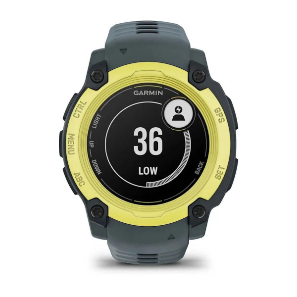 Смарт-годинник Garmin Instinct E (40 мм), колір лайм / сутінковий