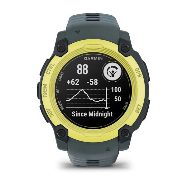 Смарт-годинник Garmin Instinct E (40 мм), колір лайм / сутінковий