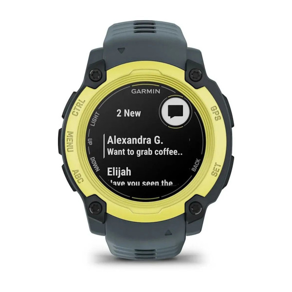 Смарт-годинник Garmin Instinct E (40 мм), колір лайм / сутінковий