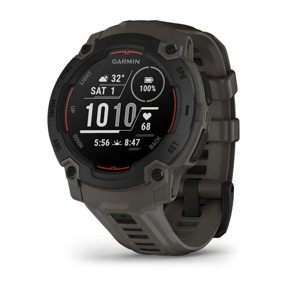 Смарт-часы Garmin Instinct E (45 мм) черные/угольные