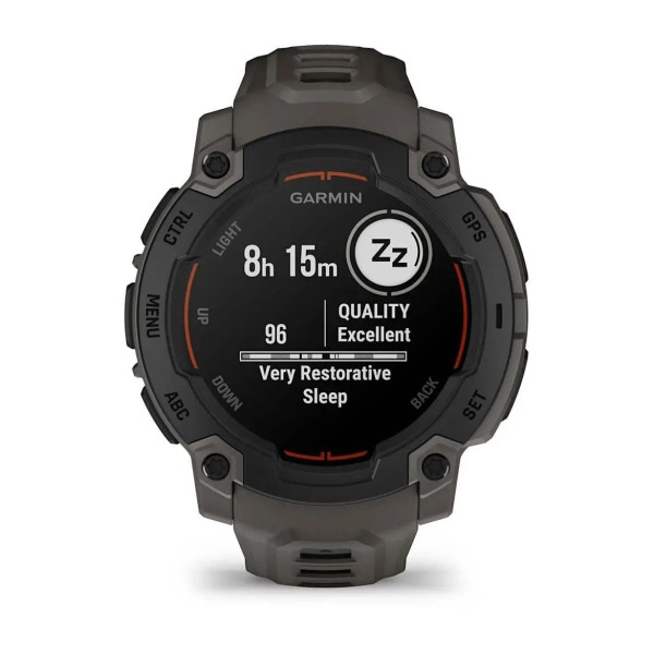 Смарт-часы Garmin Instinct E (45 мм) черные/угольные