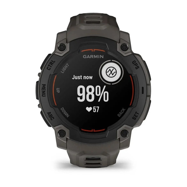 Смарт-часы Garmin Instinct E (45 мм) черные/угольные