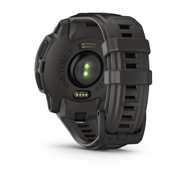 Смарт-часы Garmin Instinct E (45 мм) черные/угольные
