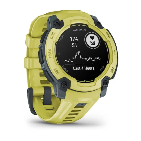 Смарт-часы Garmin Instinct E (45 мм) цвета лайм