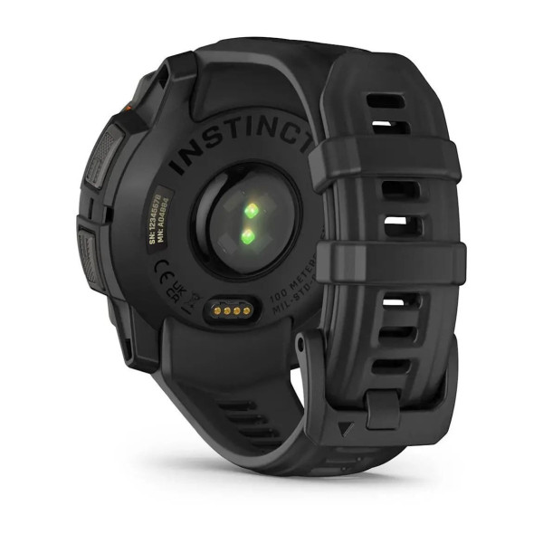 Смарт-годинник Garmin Instinct 3 (45 мм) Solar чорний