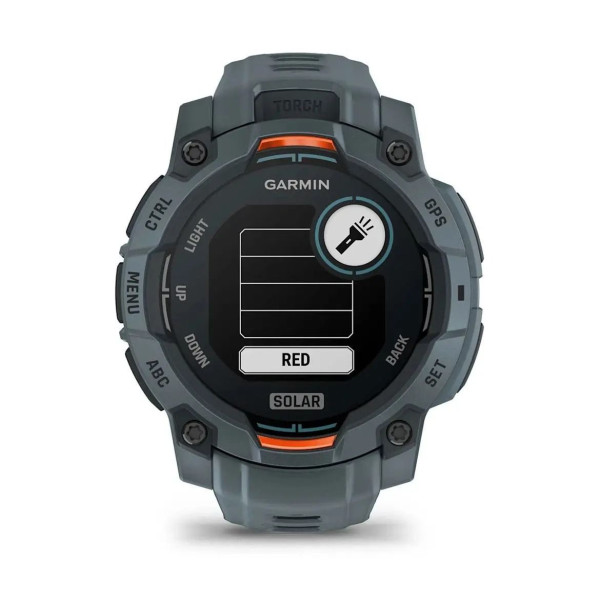 Смарт-годинник Garmin Instinct 3 (45 мм) Solar сутінкового кольору
