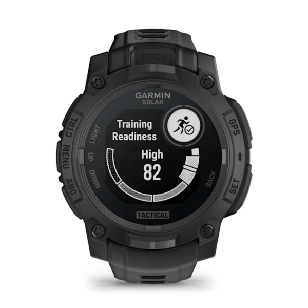 Смарт-годинник Garmin Instinct 3 (45 мм) Solar Tactical Edition чорний