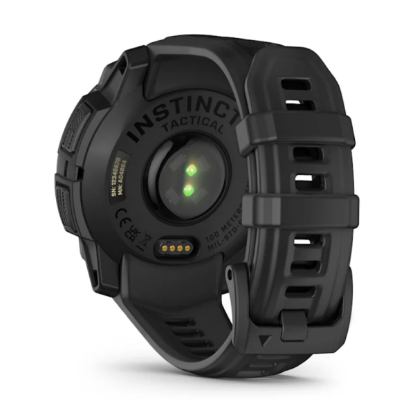 Смарт-годинник Garmin Instinct 3 (45 мм) Solar Tactical Edition чорний