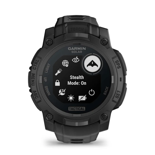 Смарт-годинник Garmin Instinct 3 (45 мм) Solar Tactical Edition чорний