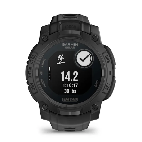 Смарт-годинник Garmin Instinct 3 (45 мм) Solar Tactical Edition чорний