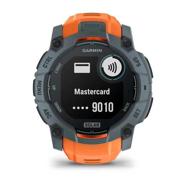 Garmin Instinct 3 (50mm) Solar Smartwatch, Twilight/Sunny
