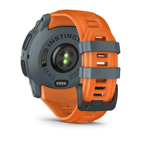 Garmin Instinct 3 (50mm) Solar Smartwatch, Twilight/Sunny